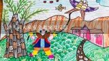 幼儿园大班美术欣赏教案蒙德里安的格子画,幼儿园大班美术活动教案：树叶拼贴画