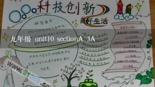 九年级 unit10 sectionA 3A